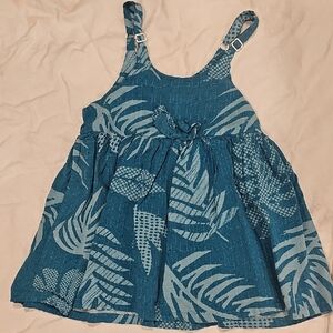 Leafy Blue Kids Camisole Top